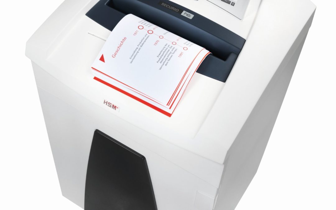 Securio P40i intelligent Paper Shredder