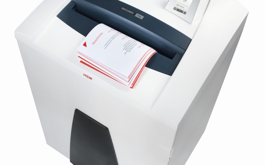 SECURIO P44i High security shredder Class A + Class B