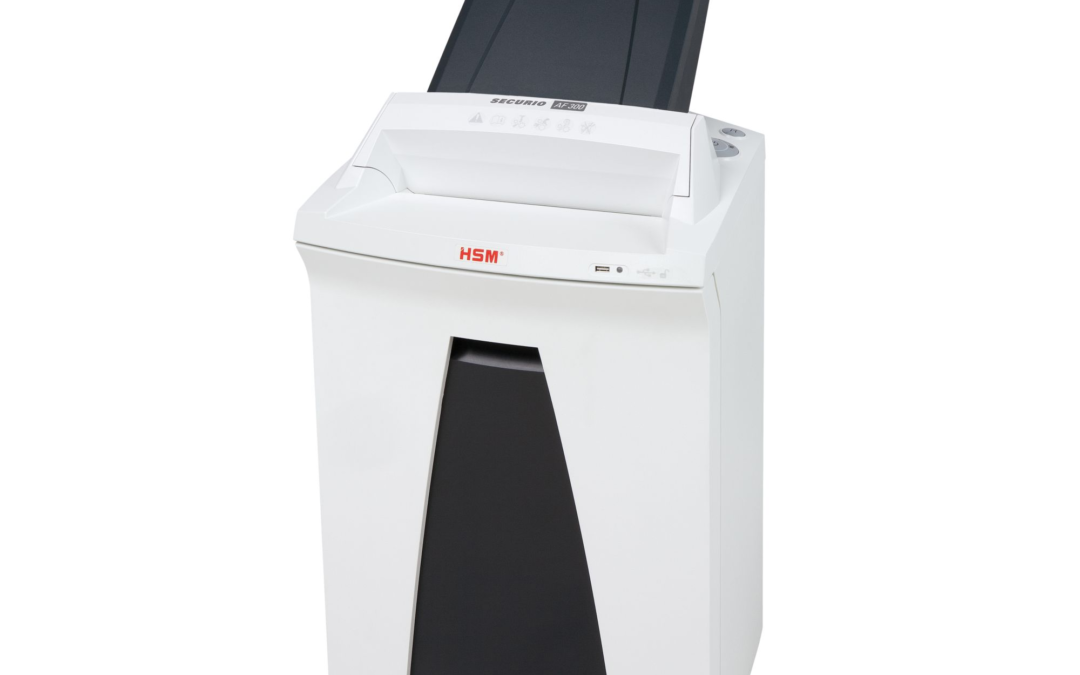 HSM Securio AF300 0.78x11mm Crosscut paper shredder