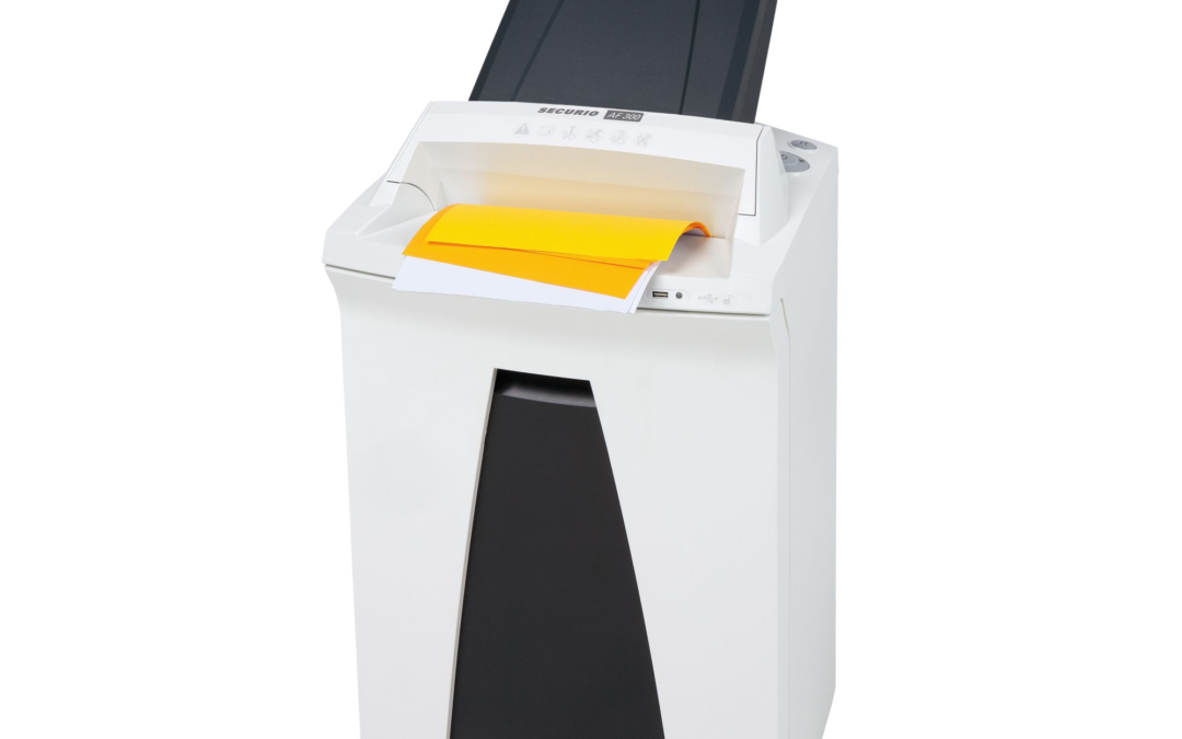 SECURIO AF300 Auto-feed High security shredder Class A + Class B