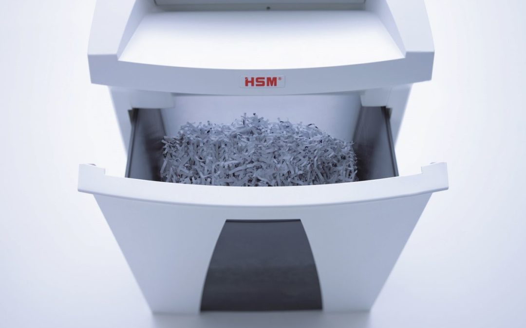 Securio B22 0.78x11mm Cross Cut Paper Shredder